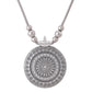 NVR Women's Elegant Silver Oxidised Brass Necklace | Swadesiicart