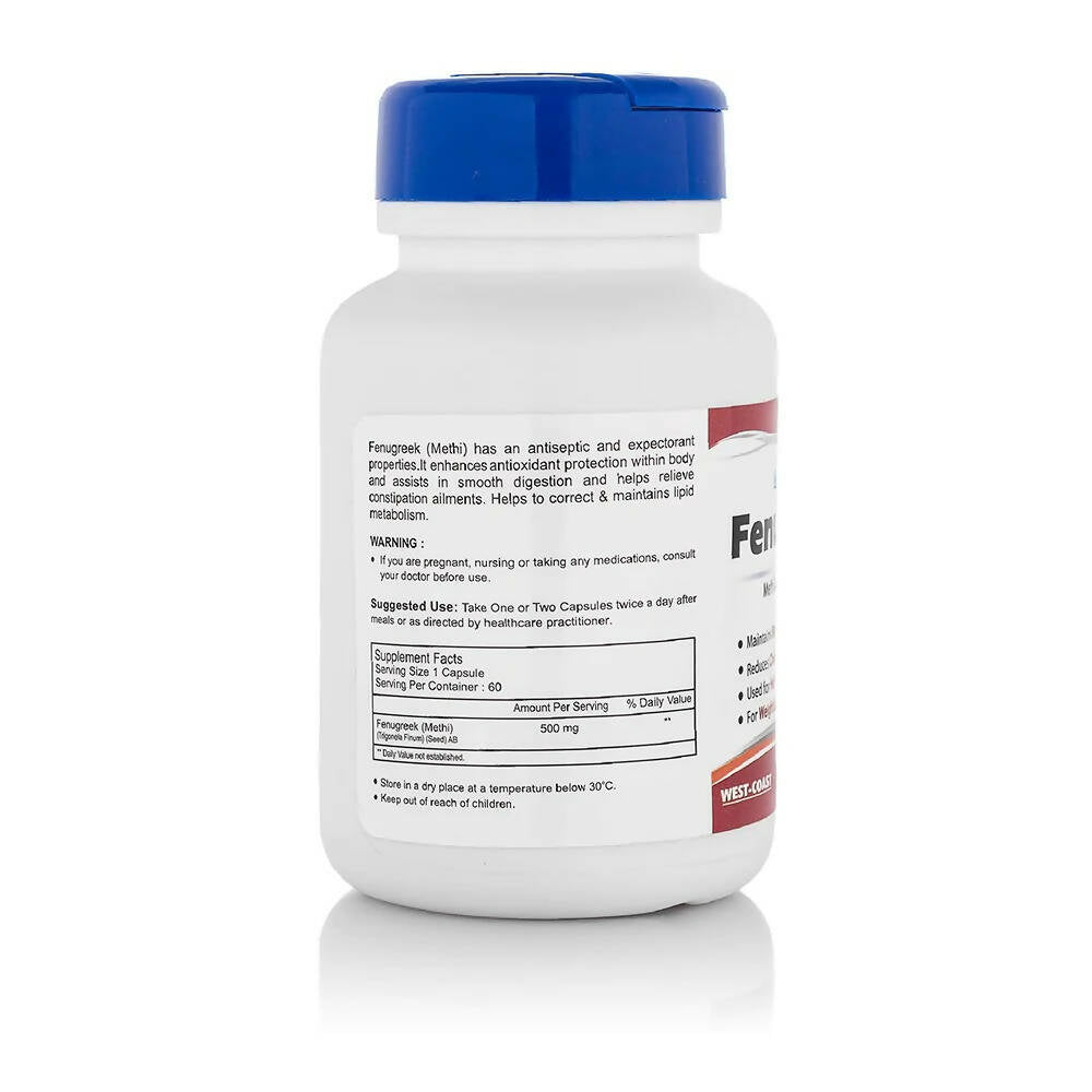 Healthvit Fenugreek Capsules - Swadesiicart