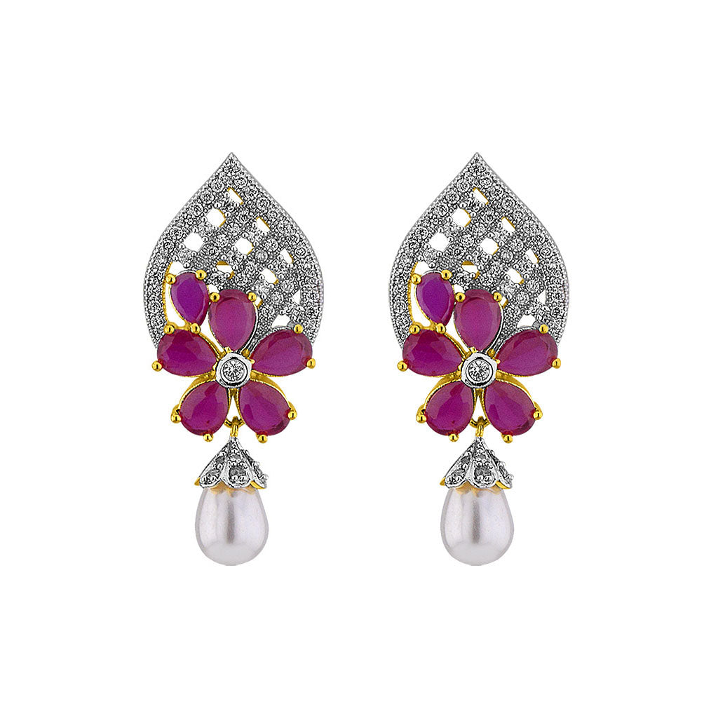 J Pearls Vibrant Earrings - Real Pearl Jewelry - J Pearls