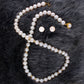 J Pearls Charming Pearl Necklace - Real Pearl Jewelry | Swadesiicart