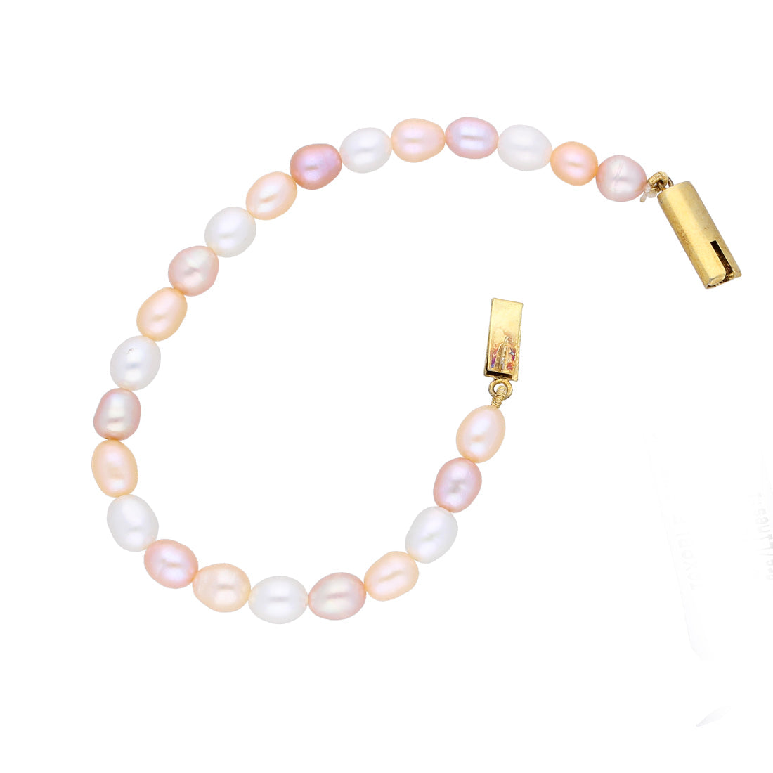 J Pearls Dazzling Pearl Bracelet - Real Pearl Jewelry - Swadesiicart