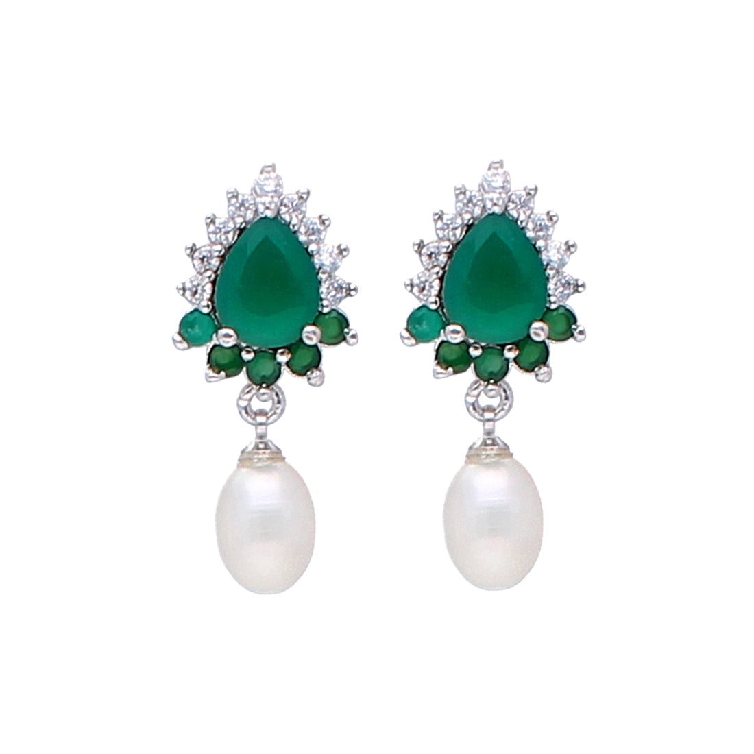 J Pearls Sparkling Pearl Earrings - Real Pearl Jewelry - J Pearls