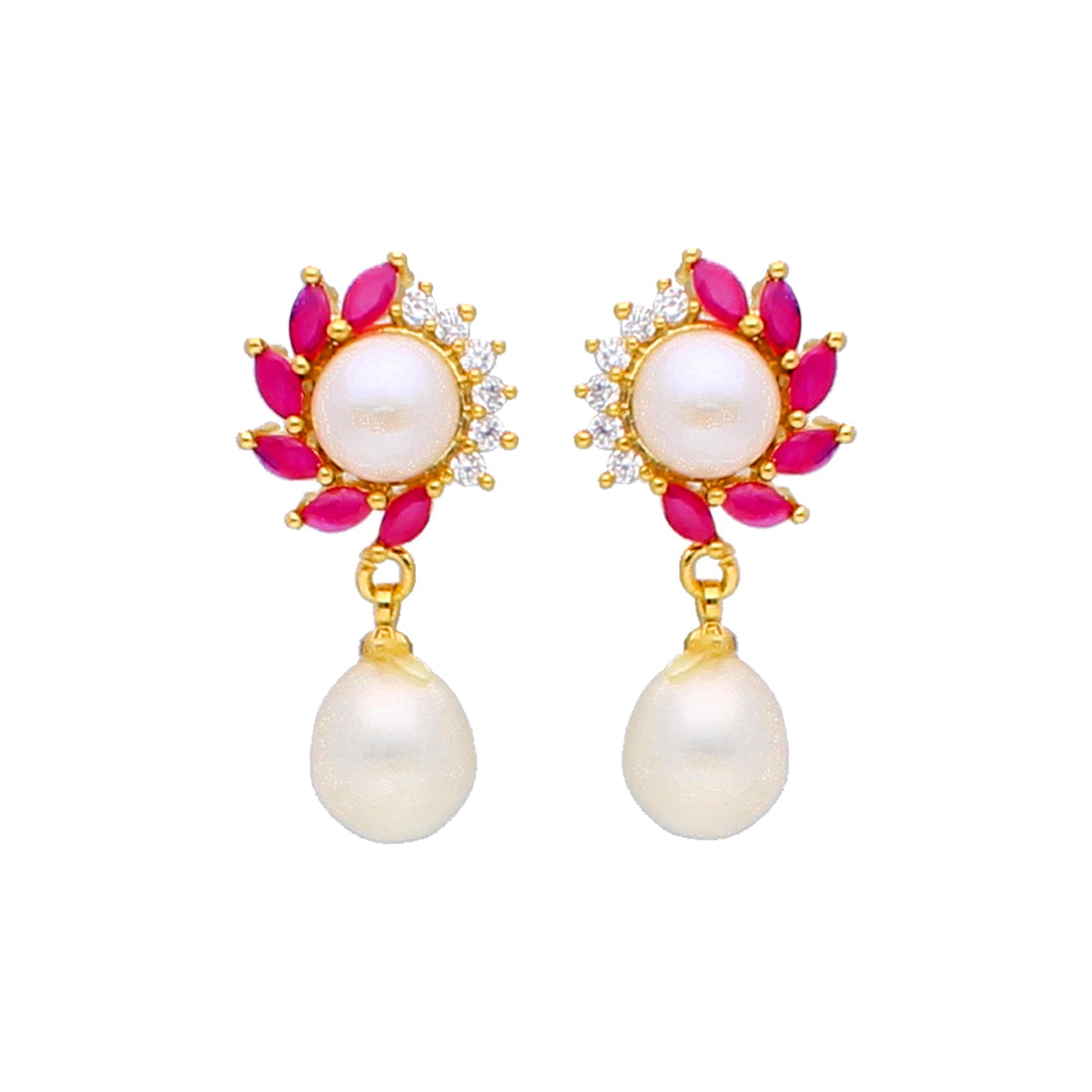J Pearls Mahika Pearl Earrings - Real Pearl Jewelry - J Pearls