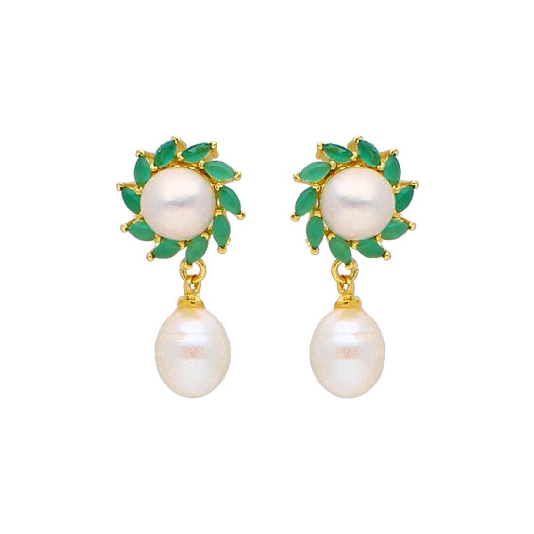 J Pearls Richa Pearl Earrings - Real Pearl Jewelry - J Pearls