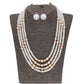J Pearls 4 Line 4-5Mm Oval Pearl Set - Real Pearl Jewelry - J Pearls