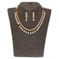 J Pearls Shine Stone Pearl Necklace - Real Pearl Jewelry | Swadesiicart