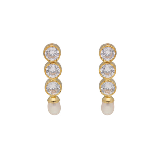 J Pearls Charming Pearl Necklace - Real Pearl Jewelry | Swadesiicart
