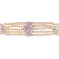 J Pearls Jaahnavi 5 Lines Round Pearl Choker - Real Pearl Jewelry | Swadesiicart