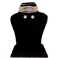 J Pearls Jaahnavi 5 Lines Round Pearl Choker - Real Pearl Jewelry | Swadesiicart