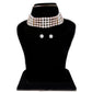 J Pearls Jabala 4 Lines Pearl Choker - Real Pearl Jewelry | Swadesiicart