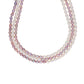 J Pearls Abhi 3 Lines Pearl Necklace Set - Real Pearl Jewelry - Swadesiicart