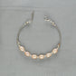 J Pearls Zivah 1 Line Pearl Bracelet - Swadesiicart