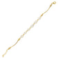 J Pearls Zenia 1 Line Pearl Bracelet - Swadesiicart