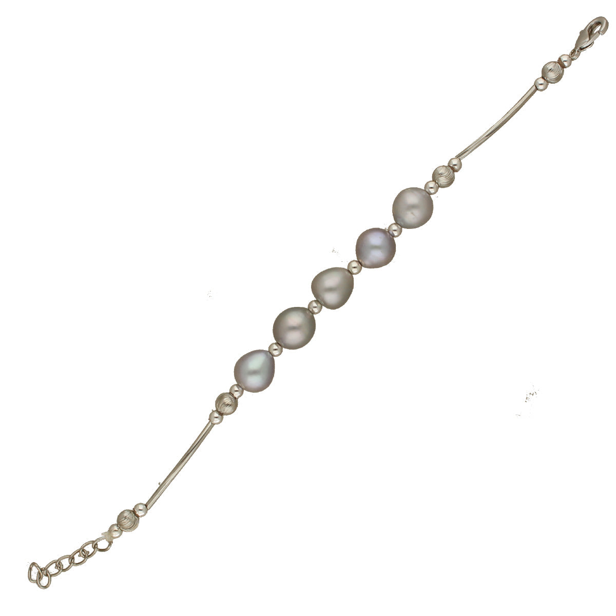 J Pearls Zoya 1 Line Pearl Bracelet - Swadesiicart