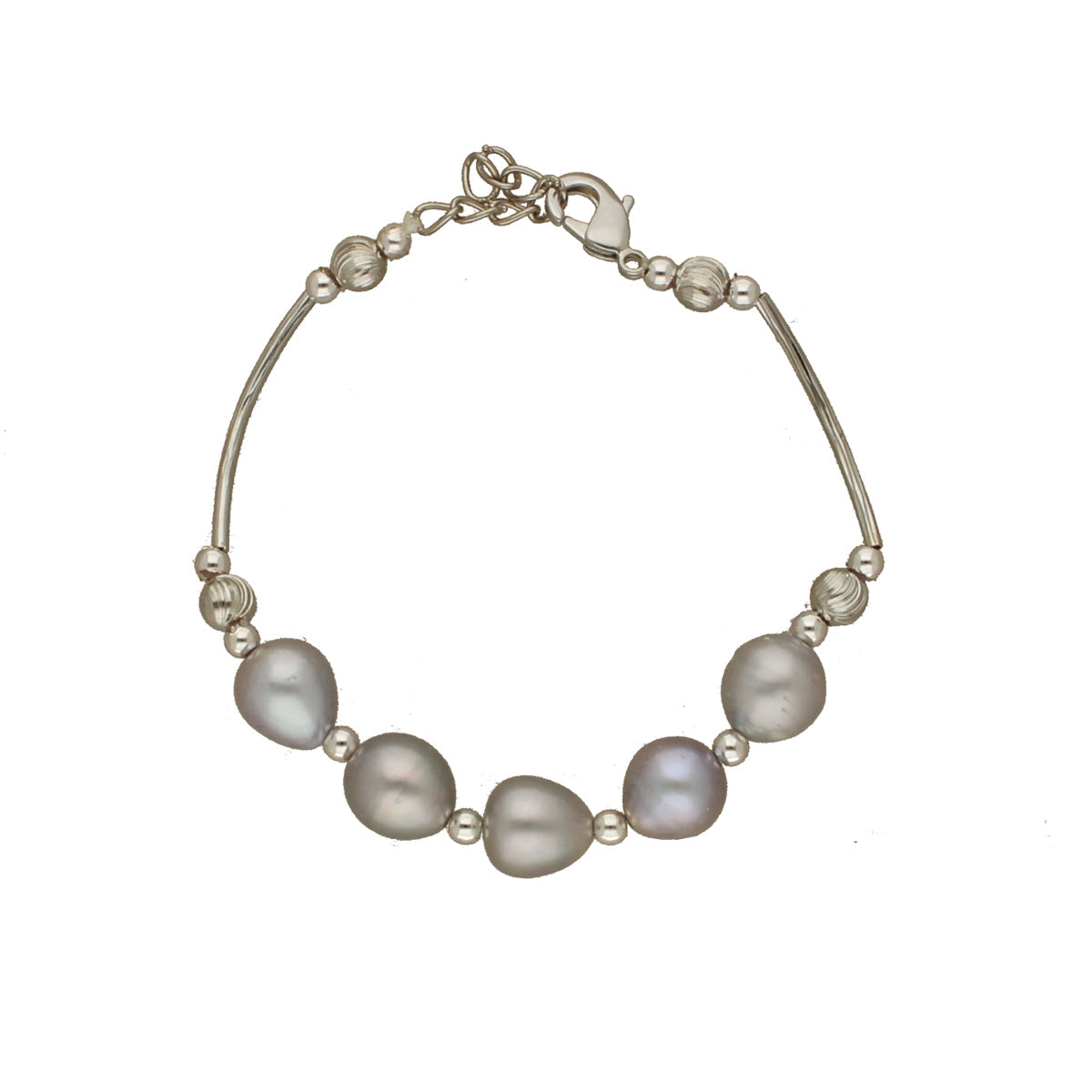 J Pearls Zoya 1 Line Pearl Bracelet - Swadesiicart