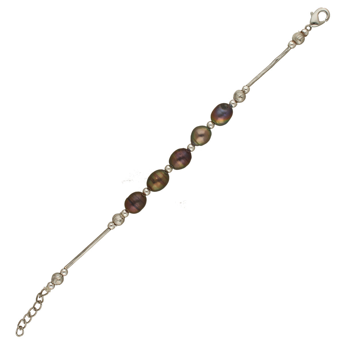 J Pearls Zara 1 Line Pearl Bracelet - Swadesiicart