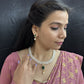 J Pearls Hiya 2 Lines Pearl Necklace | Swadesiicart
