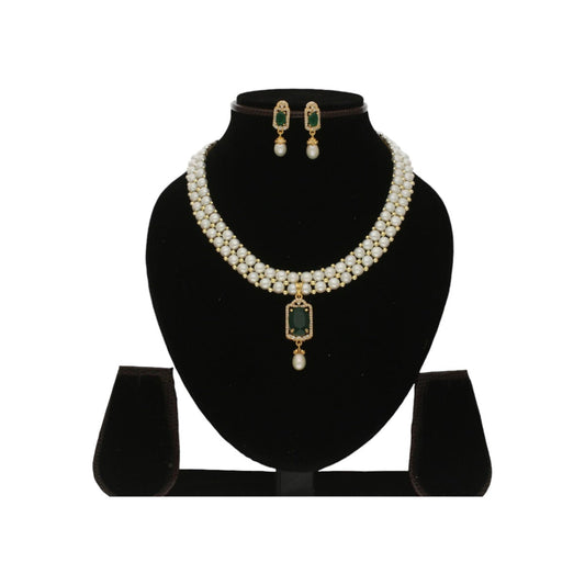 J Pearls Hiya 2 Lines Pearl Necklace