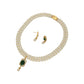 J Pearls Hiya 2 Lines Pearl Necklace | Swadesiicart
