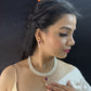 J Pearls Falak 2 Lines Pearl Necklace | Swadesiicart