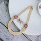 J Pearls Fani 3 Lines Pearl Necklace | Swadesiicart