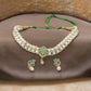J Pearls Charming 2 String White Pearl Choker | Swadesiicart