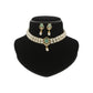 J Pearls Charming 2 String White Pearl Choker | Swadesiicart