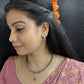 J Pearls Fancy 1 Line Pearl Necklace | Swadesiicart