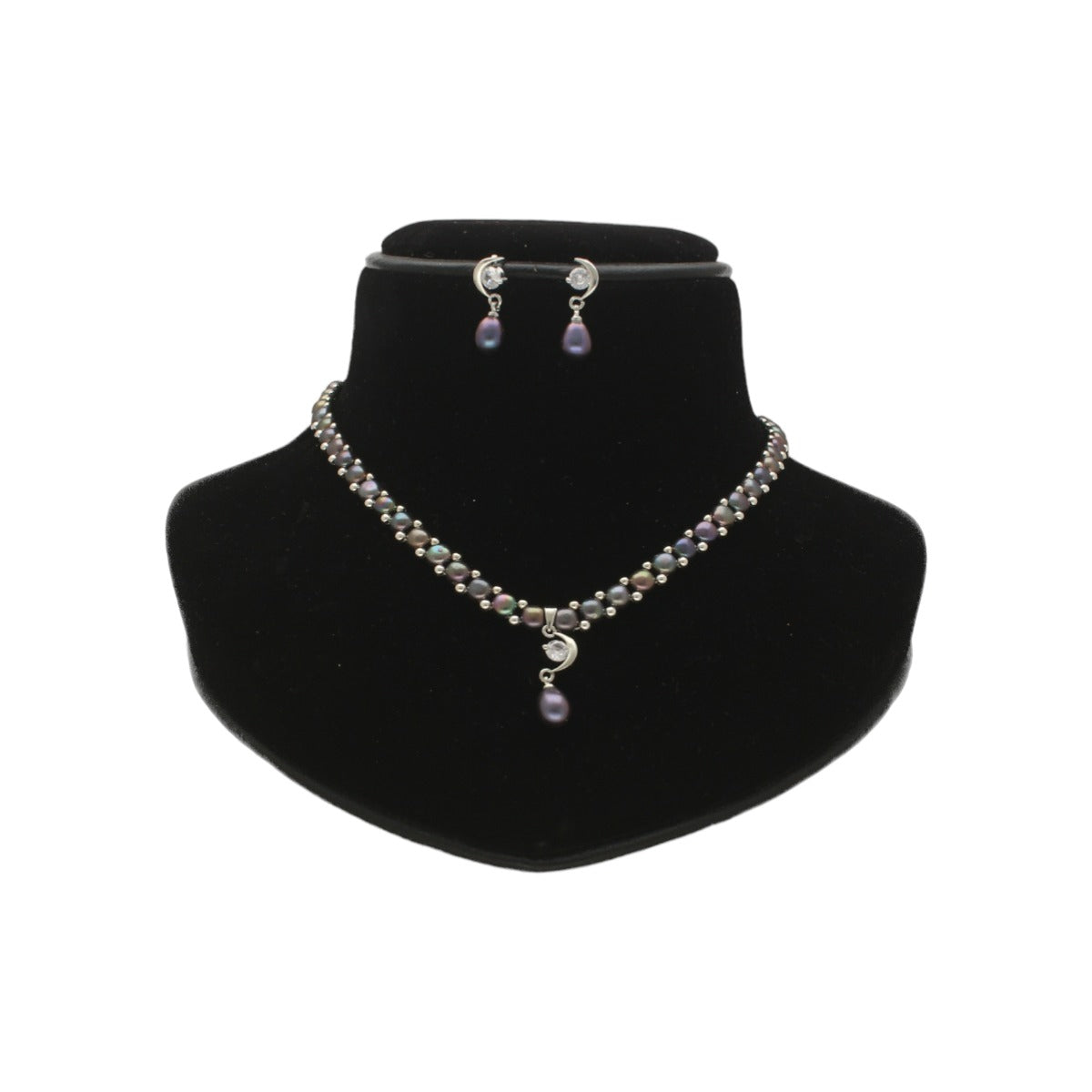 J Pearls Isha 1 Line Pearl Necklace | Swadesiicart