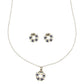 J Pearls Elegant 925 Silver Pendant Set | Swadesiicart