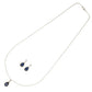 J Pearls Intricate 925 Silver Designer Pendant Set | Swadesiicart