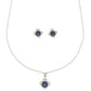 J Pearls Minimalist 925 Silver Pendant Set | Swadesiicart