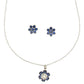 J Pearls Trendy 925 Silver Pendant Set | Swadesiicart