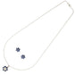 J Pearls Trendy 925 Silver Pendant Set | Swadesiicart