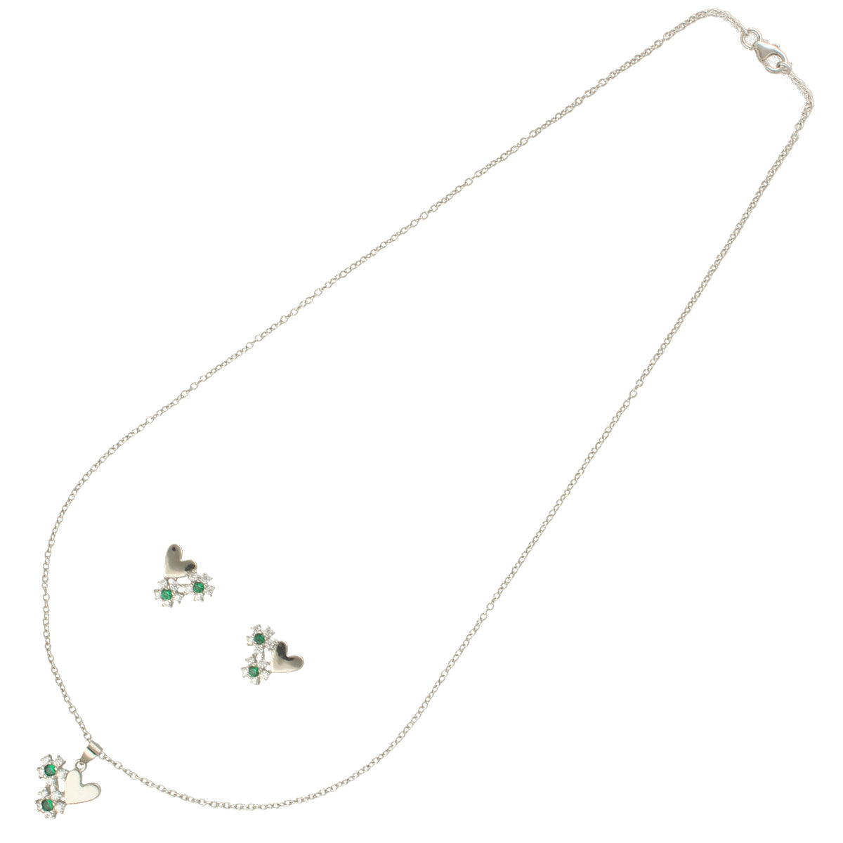 J Pearls Designer 925 Silver Pendant Set Jewelry | Swadesiicart