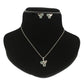 J Pearls Designer 925 Silver Pendant Set Jewelry | Swadesiicart