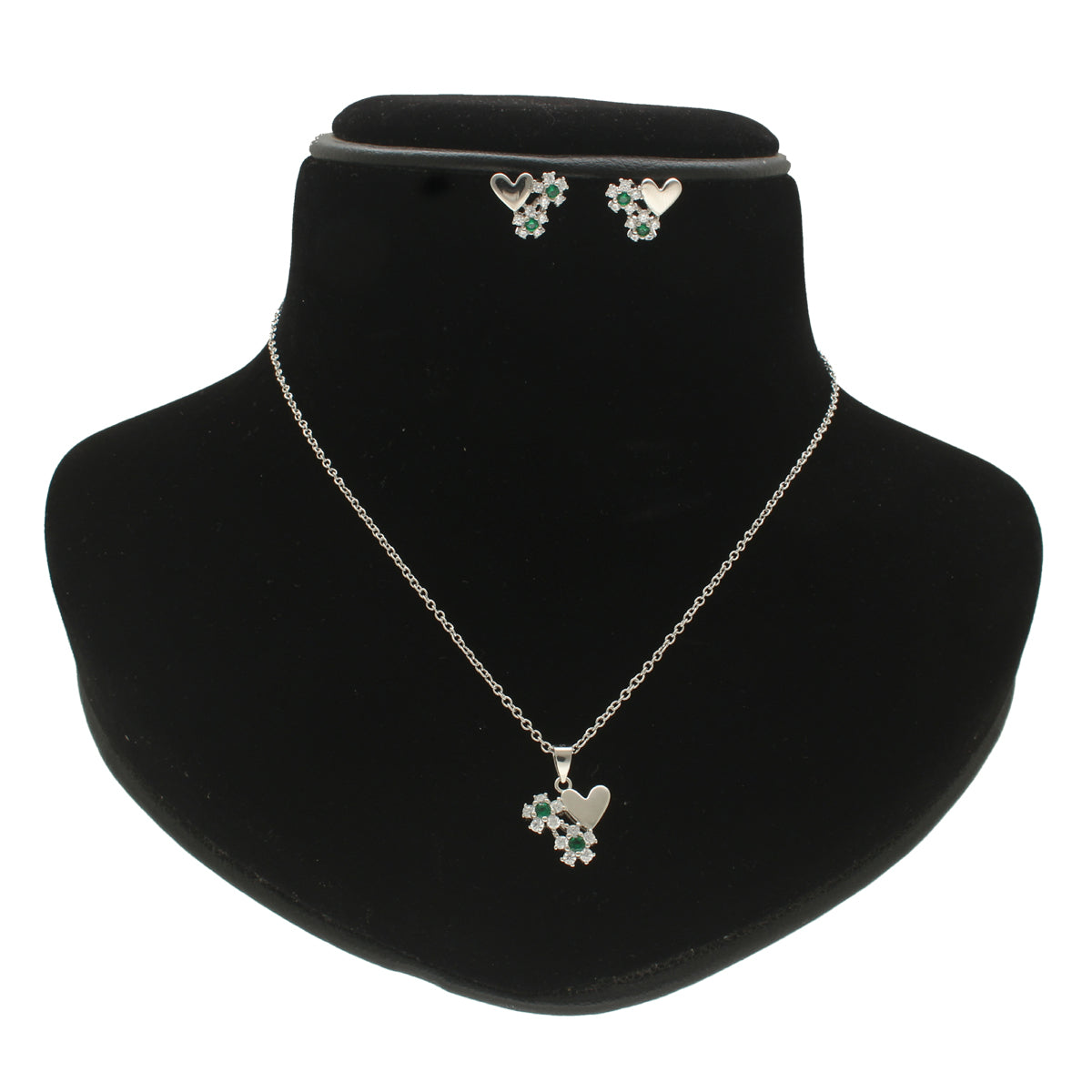 J Pearls Designer 925 Silver Pendant Set Jewelry | Swadesiicart