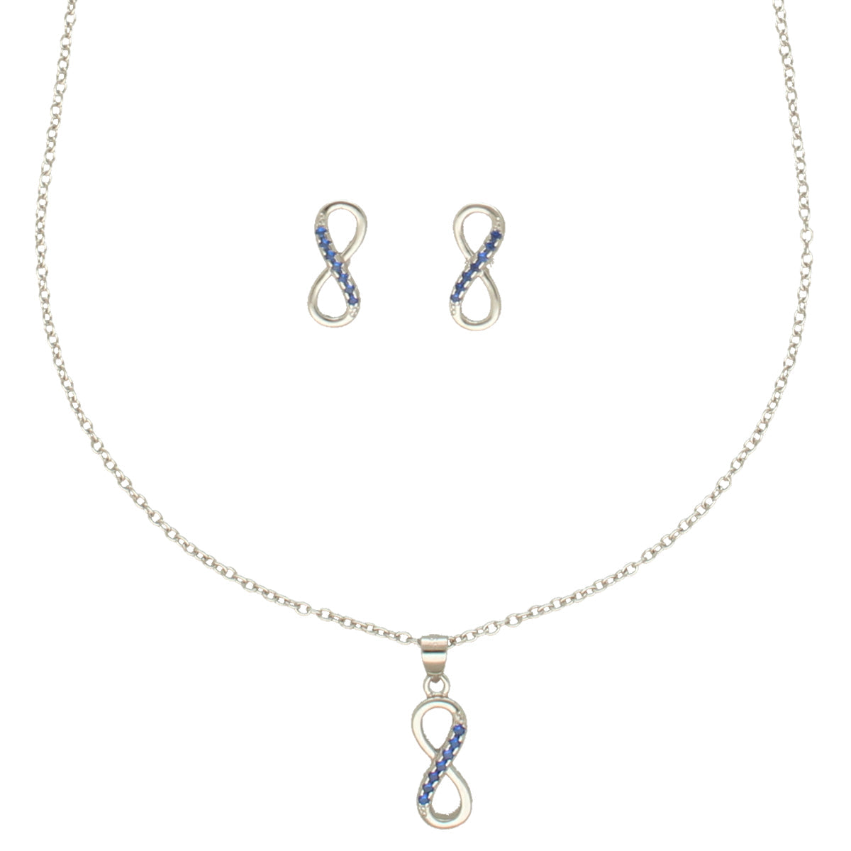 J Pearls Artistic 925 Sterling Silver Pendant Set | Swadesiicart