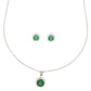 J Pearls Contemporary 925 Silver Pendant Set | Swadesiicart