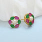 J Pearls Gia Pearl Earrings Pack 2 - Swadesiicart