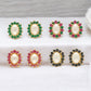 J Pearls Lubov Pearl Earrings Pack 4 - Swadesiicart