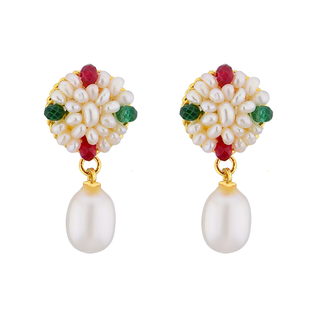 J Pearls Graceful Drop Pearl Earrings - Real Pearl Jewelry - J Pearls