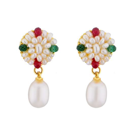 J Pearls Graceful Drop Pearl Earrings - Real Pearl Jewelry - J Pearls