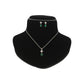 J Pearls Luvya 925 Silver Pendant Set | Swadesiicart