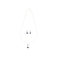 J Pearls Clara 925 Silver Pendant Set | Swadesiicart