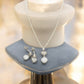 J Pearls Adora 925 Silver Pendant Set | Swadesiicart