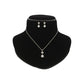 J Pearls Adora 925 Silver Pendant Set | Swadesiicart