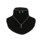 J Pearls Xeni 925 Silver Pendant Set | Swadesiicart