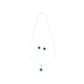 J Pearls Xeni 925 Silver Pendant Set | Swadesiicart