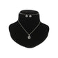 J Pearls Percy 925 Silver Pendant Set | Swadesiicart